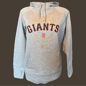 Nike San Francisco Giants WS 2014 Women’s  Hooded Sweatshirt Gray Pullover Sz L